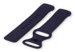 Fitbit Charge 5 watch band rubber - darkblue (Size: S)