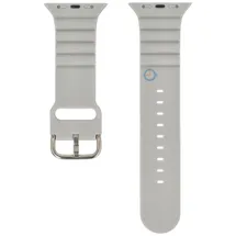 Silikon Uhrenarmband Apple Watch 45mm - grau