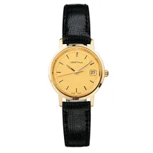 Certina Band C15292896531A 12/10mm schwarzes Leder