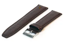 XL Watchstrap 18mm classic darkbrown leather