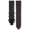 Certina Band C0016391605702A 21/20mm schwarzes Leder