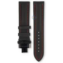 Certina Band C0016391605702A 21/20mm schwarzes Leder