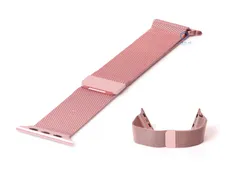 Wechselband für Apple watch 38mm - rosa Mailänder