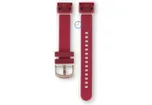 20mm bandje siliconen QuickFit - burgundy