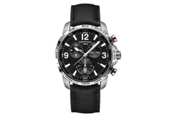 Certina Band C0016471605701A 22/20mm schwarzes Leder ohne Schließe