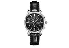 Certina Band C0042171605600A 18/16mm schwarzes Leder ohne Schließe