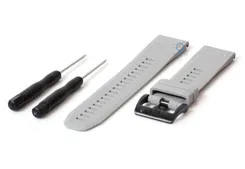 Coros watchstrap Vertix light grey