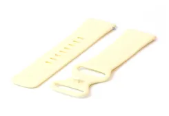 Fitbit Versa 3 watch band pastel yellow