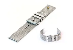 Milanese horlogeband 22mm zilver