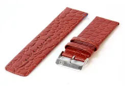 Watchstrap 26mm brown leather