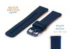 22mm Garmin Legacy Hero - First Avenger watch strap dark-blue