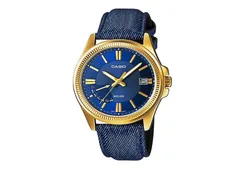 Casio Uhrenarmband MTP-E115GBL-2AV