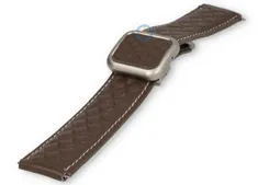 Luxury magnetic watch strap - 18mm leather - Dark-Brown