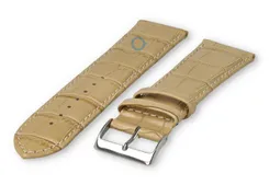 XL Calfskin watch strap - 26mm - sand