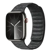 Denim Nylon Magnetic Band - Apple Watch 41mm - black