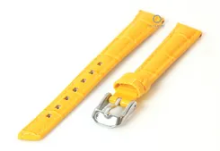 Watchstrap 14mm yellow leather