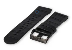Garmin Fenix 5X/6X/7X watch band leather - croco black