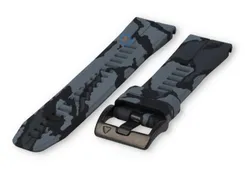 Quick-Fit strap Garmin Fenix 7 - military-print - grey
