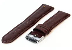 Watchstrap 20mm classic darkbrown leather