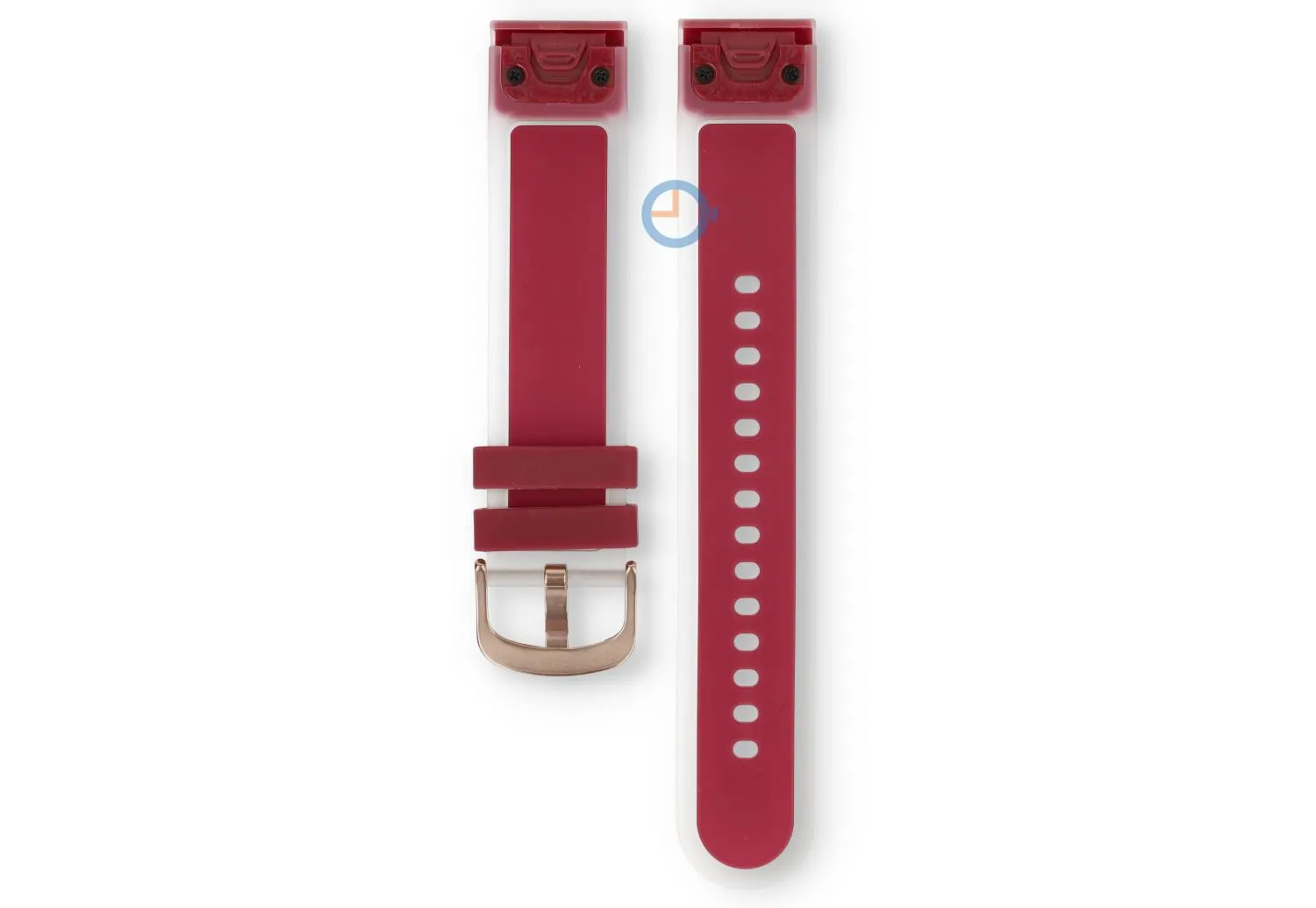 Transparant bandje Garmin Forerunner 570 (42mm) - burgundy