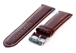 Watchstrap 24mm brown calf leather