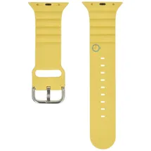 Silikon Uhrenarmband Apple Watch 41mm - gelb