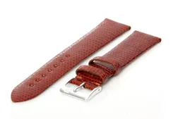 Watchstrap 20mm brown leather