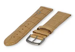 Lightly padded XL watch strap - 22mm - sand