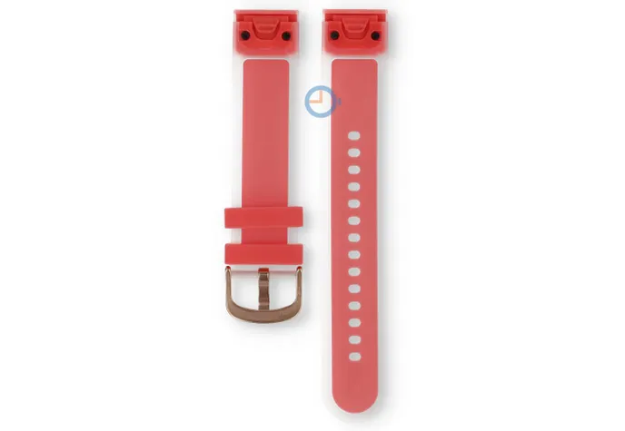20mm bandje siliconen QuickFit - red