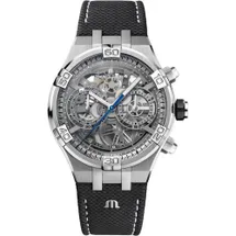 Leather strap Maurice Lacroix AI6098-SS001-090-1