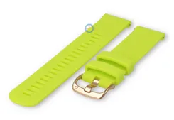 Flexible sports strap 22mm - neon green