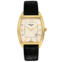 Certina Band C11391116816A 18/16mm schwarzes Leder