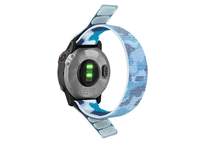 Coros Nylon band - 22mm - Navy