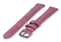 XL watch strap made from leather - 14mm - blackberry