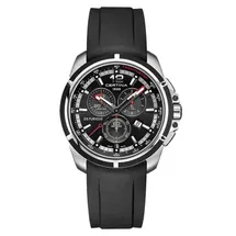 Certina Band C0114172705700A schwarzes Kautschuk