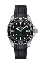 Certina Band C0324071705100A schwarzes Kautschuk ohne Schließe