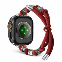 Apple watch Bohemian charms strap (44-45-46-49mm) - red