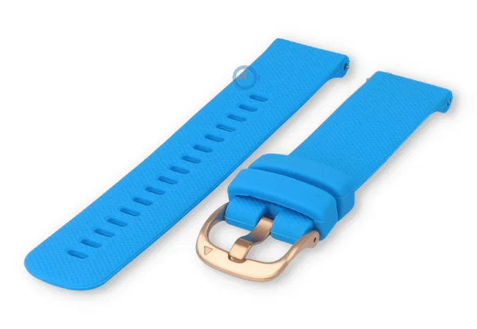 18mm Garmin Vivomove 3S bandje - lichtblauw