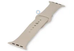 Apple watch strap silicone - Dover White - 38/40/41/42mm (M/L)