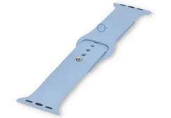 Siliconen horlogeband Apple Watch - Pale Cerulean - 38/40/41/42mm (M/L)
