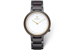 Kerbholz Uhrenarmband Thea Sandalwood Gold