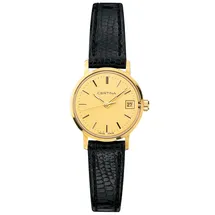 Certina Band C11192996531A 11/10mm XL schwarzes Leder