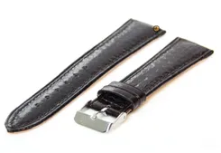 Watchstrap 22mm brown snake leather