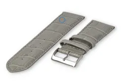 Calfskin watch strap - 26mm - lightgrey