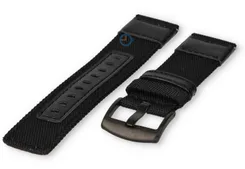 22mm Garmin Legacy Hero - Darth Vader watch strap - nylon/leather - 22mm black