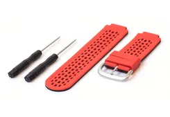 Garmin Approach S2/S4 watch band silicone red/black