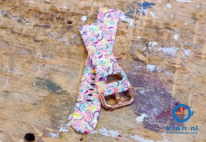 Samsung Galaxy Watch Active 2 watchstrap festival print