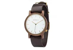 Kerbholz Uhrenarmband Walter Walnut Tanned Brown