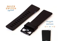 Fitbit Versa watchstrap silicone black (S)