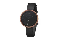 Kerbholz Uhrenarmband Hilde Black But Colourful Walnut